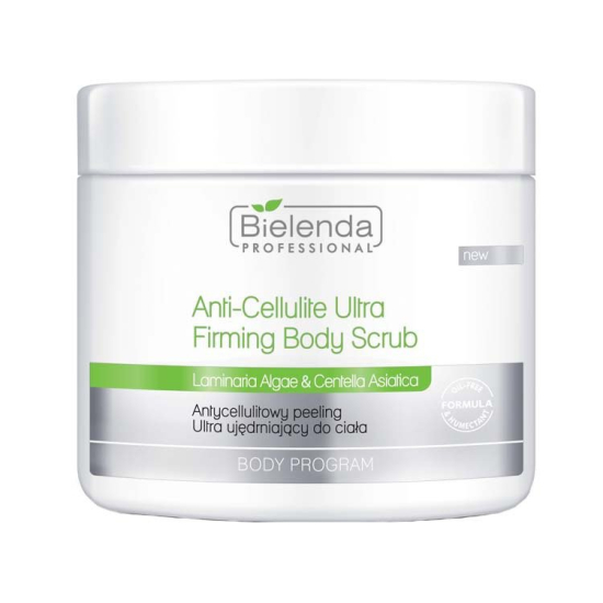BIELENDA PROFESSIONAL ANTYCELLULITOWY PEELING ULTRA UJĘDRNIAJĄCY DO CIAŁA 550G